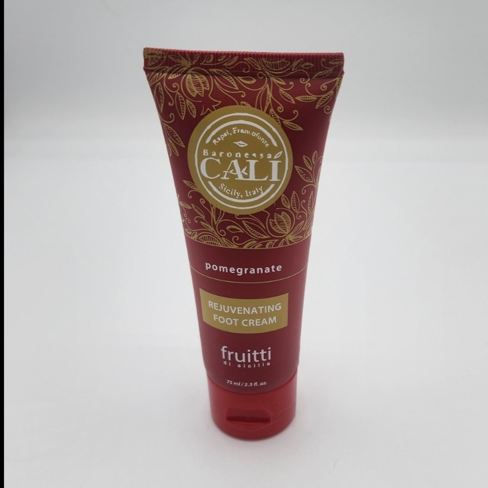 Baronessa Cali Fruitti di Sicilia Pomegranate Rejuvenating Foot Cream 2.5oz